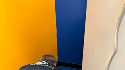 UC Riverside Locker Room Flooring Photo